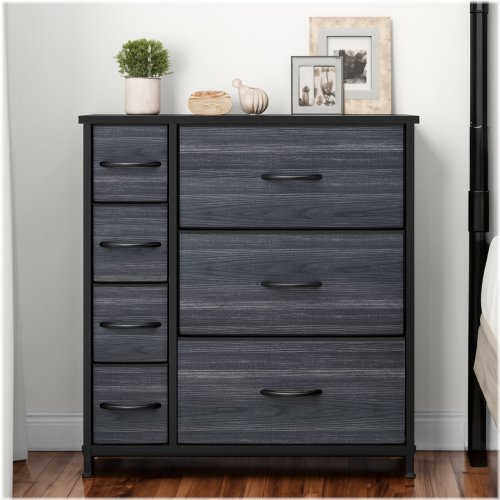 Midnight Fabric Storage Tower