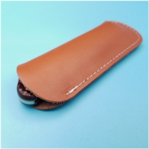 Foldable Leather Knife Pouch