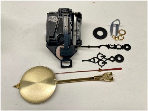 Quartz Pendulum Movement Kit for Clocks with 6" Pendulum