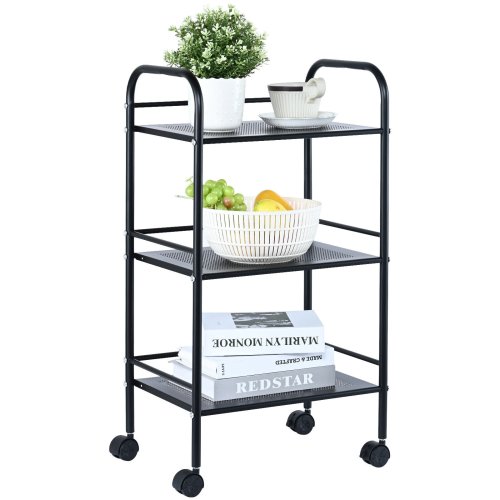 Rolling Metal Storage Cart