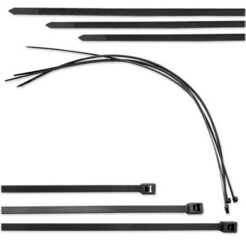 Black Zip Tie Variety Pack