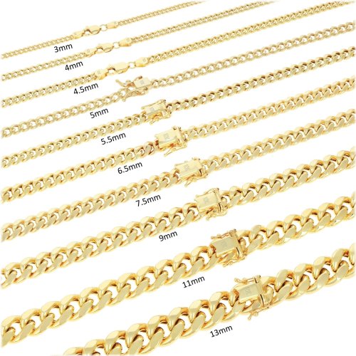 Golden Miami Chain Collection