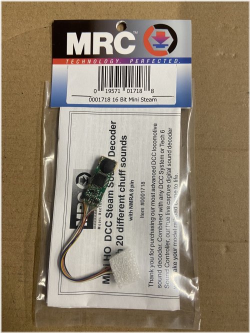 Steam Locomotive Decoder Kit