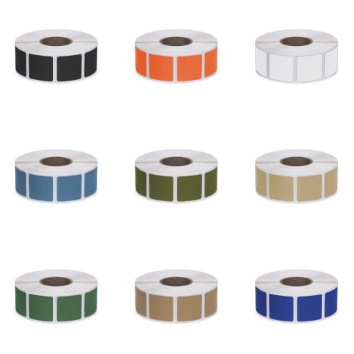 Square Bullet Hole Repair Pasters - Roll of 1,000