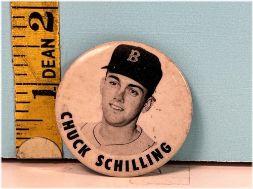 Red Back Chuck Schilling Pin