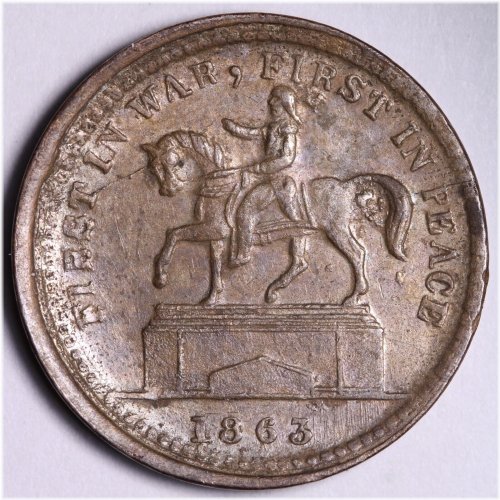 The Unity Token: 1863 Civil War Tribute