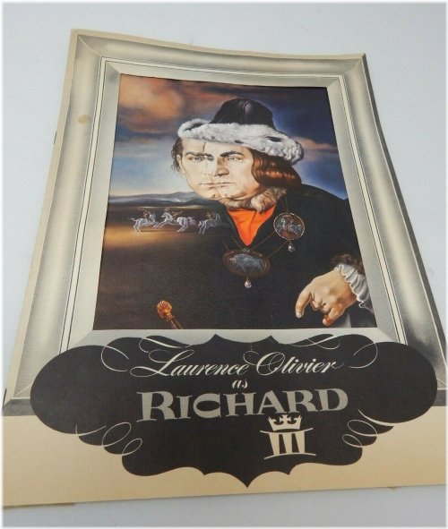 Dali's Richard III Movie Souvenir Litho Book