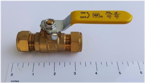 Lead-Free Brass Compression Ball Valve