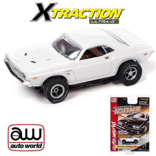 Retro Racer: 1970 Dodge Challenger HO Scale Slot Car