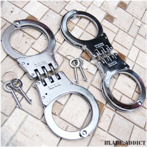 Double-Lock Hinged Steel Restraints