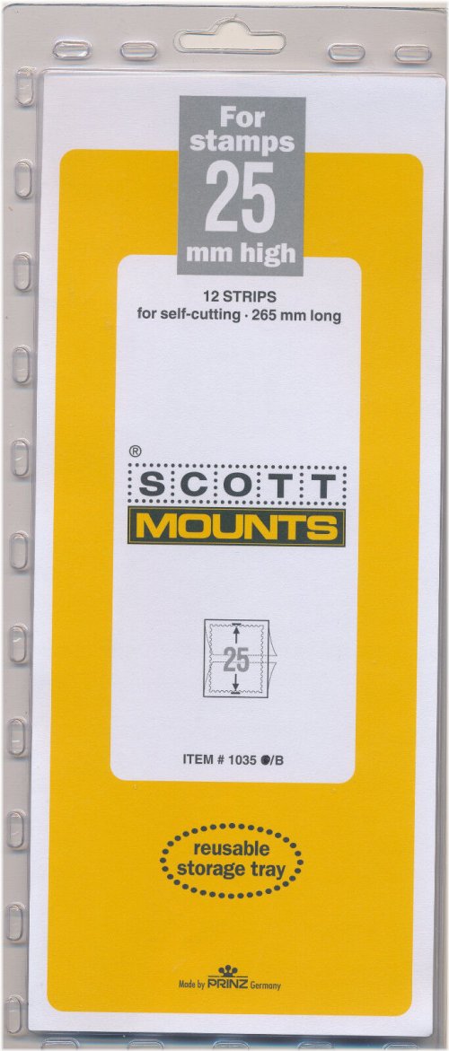 ScottMount Black Strip Pack (12 Count) - 25/265mm