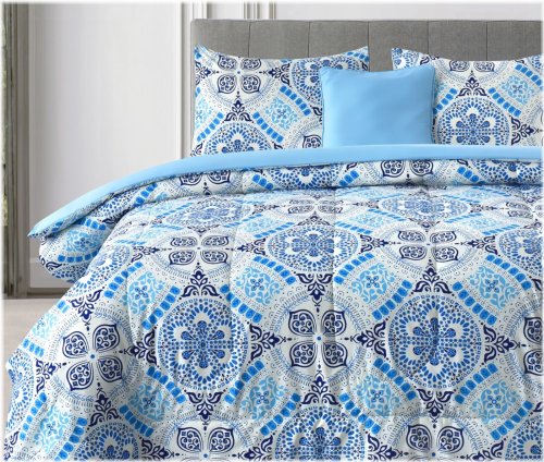 CozySleep Reversible Microfiber Comforter Set