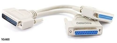 Parallel Splitter Printer Cable