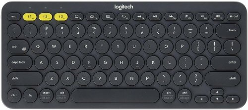 Ultra-Thin Multi-Device Bluetooth Keyboard by Logitech