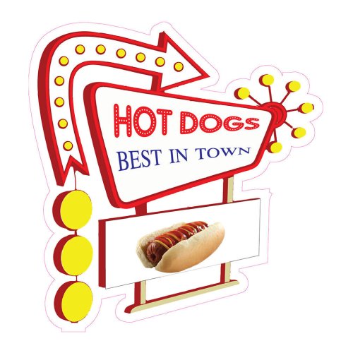 Hot Dog Haven Sign