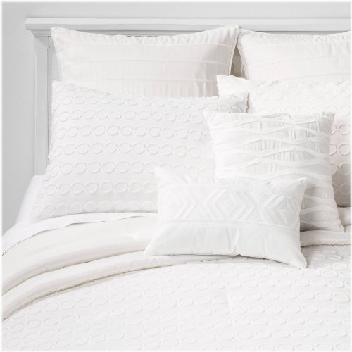 Suffolk White Queen Bedding Set