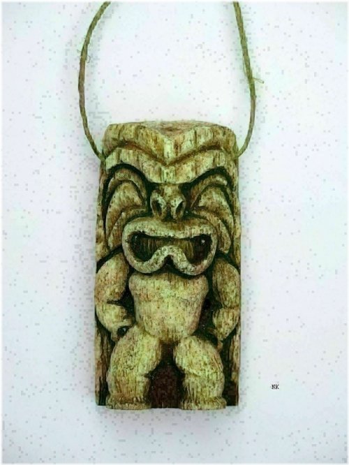 Tiki Legacy Necklace - A Replica of the Iconic Brady Bunch TV Prop from the 70s