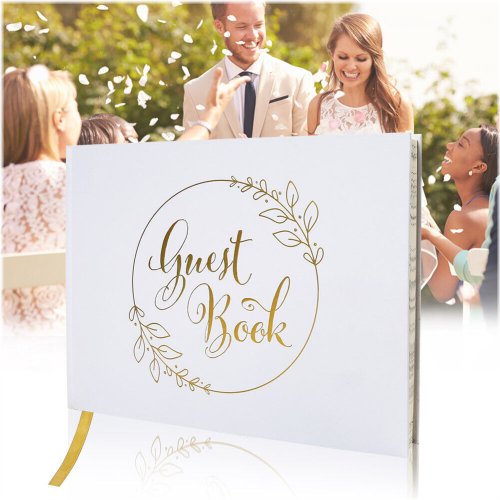 Memories Captured: Personalized Guest Book and Pen for Special Occasions