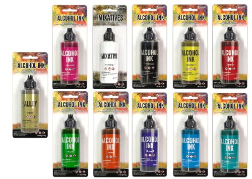 Alcohol Ink by Tim Holtz