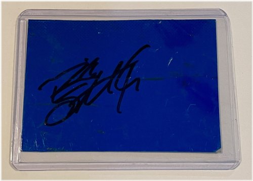 Ricky Stenhouse Jr Autographed Race-Used Sheetmetal Piece #1