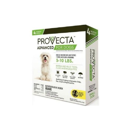 Natural Shield Flea and Tick Solution for Small Dogs (4 Month Supply)