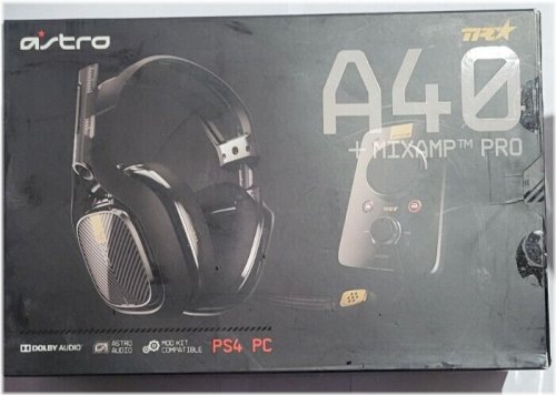 Astro A40 TR Wired Headset Black