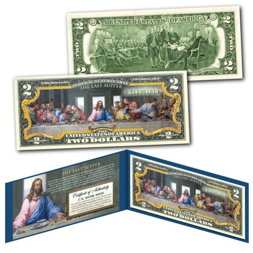 Sacred Treasury Series: The Last Supper $2 Bill