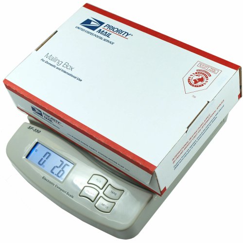 PrecisionMax Digital Scale - 66lb Capacity for Shipping, Postal, Kitchen and More