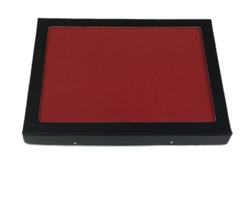 Red Felt Collectible Display Case