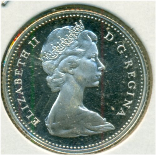 Frosted Maple Leaf Dime