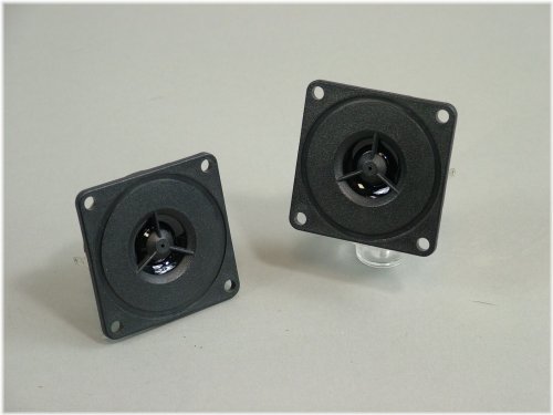 Samsung Square Flange Tweeters - High Output, 8 Ohm, 95dB SPL (Pair)