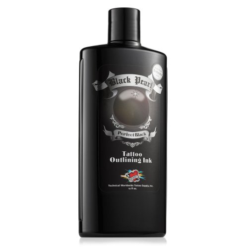 Black Pearl Outlining Ink by MOMs Millennium - 12 oz