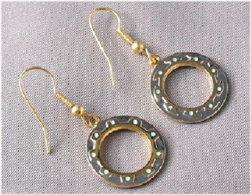 Chakram-inspired Pierced Loop Earrings from Xena Warrior Princess TV Series