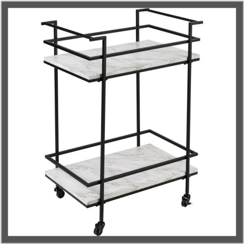 Marble Tiered Cart