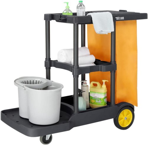 Efficient Mobility Cleaning Cart
