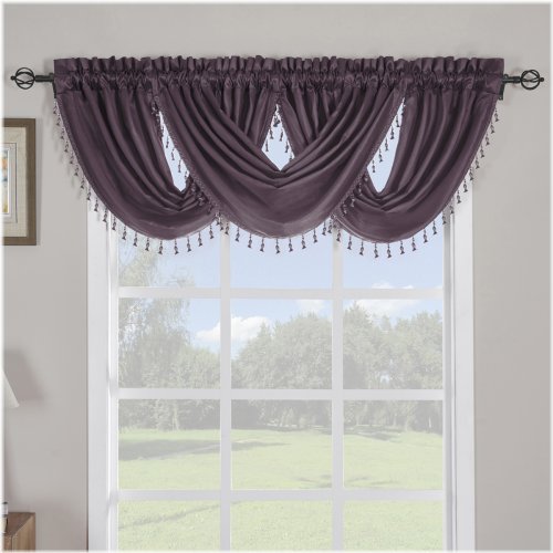 Silk Waterfall Decorative Trim Valance