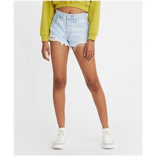 High-Rise Jean Shorts
