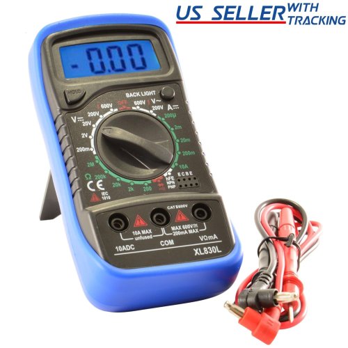 PrecisionTech Multimeter XL830L - Your Ultimate Electrical Measuring Tool