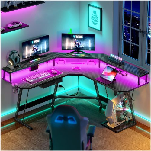 TechHub L-Shaped Desk