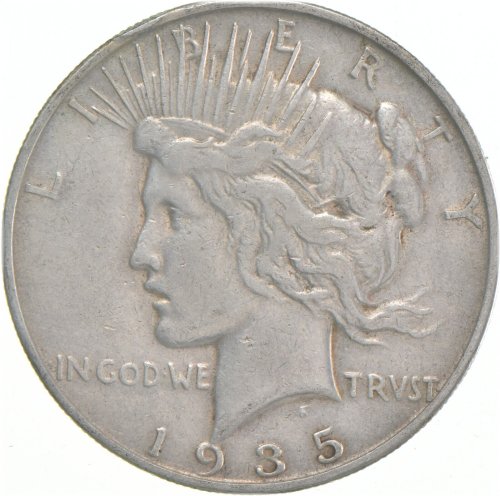 1935-S Peace Silver Dollar