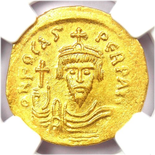 Golden Phocas Solidus