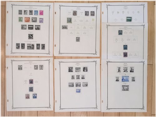 Chilean Stamp Collection