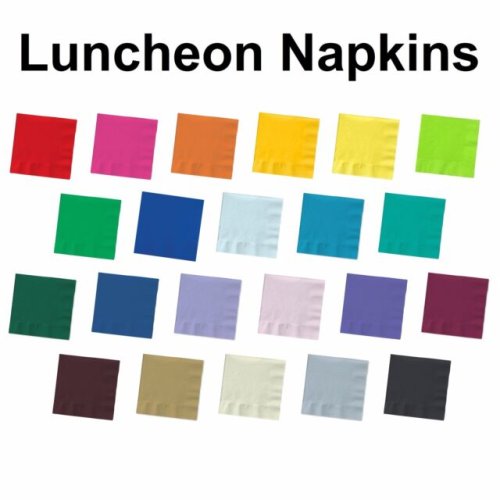 Vivid Square Luncheon Napkins