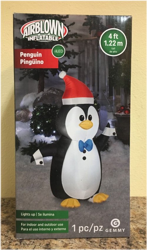 Frosty Penguin Inflatable