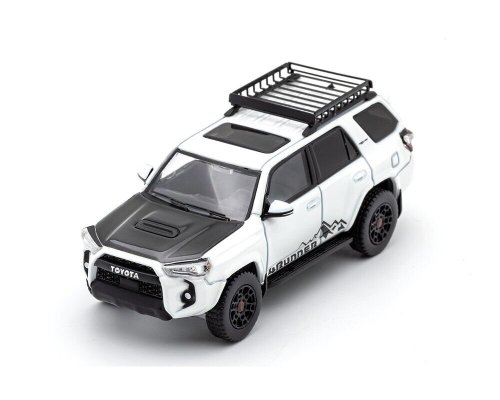 White Toyota 4Runner TRD Pro Diecast Model Car