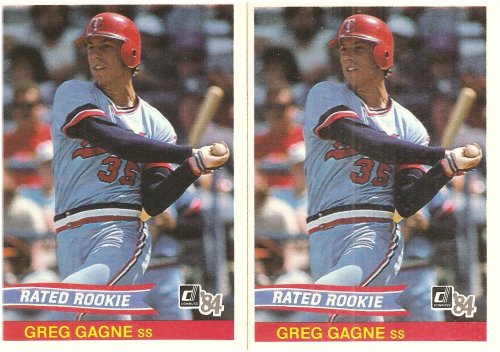 Double Take '84: Greg Gagne Baseball Card Duo