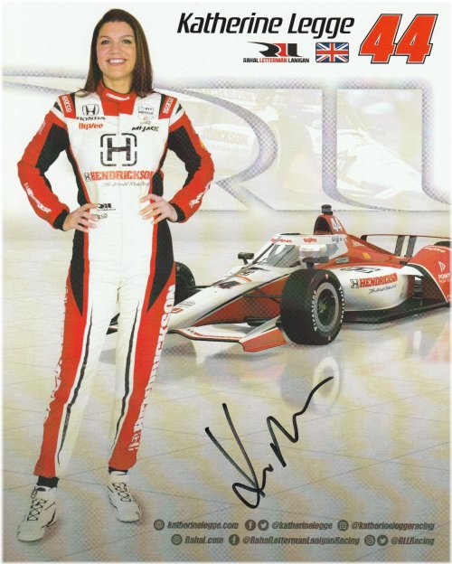 Katherine Legge Indy 500 Hero Photo Card