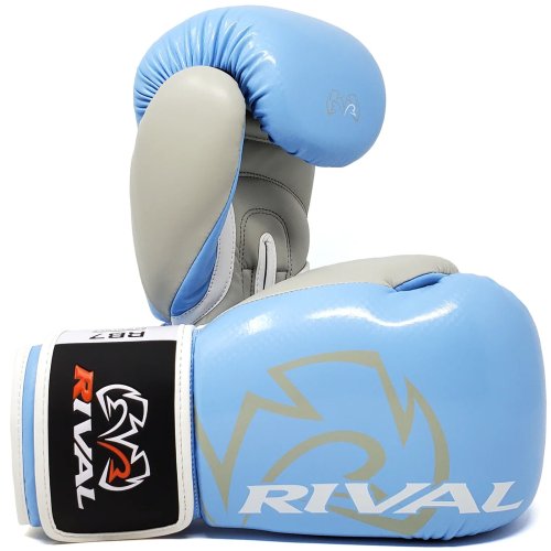 Rival RB7 Fitness Plus Gloves - Blue/Gray