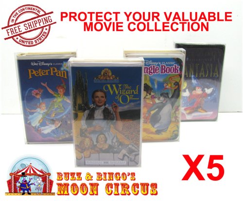 CLEARSHIELD VHS PROTECTORS