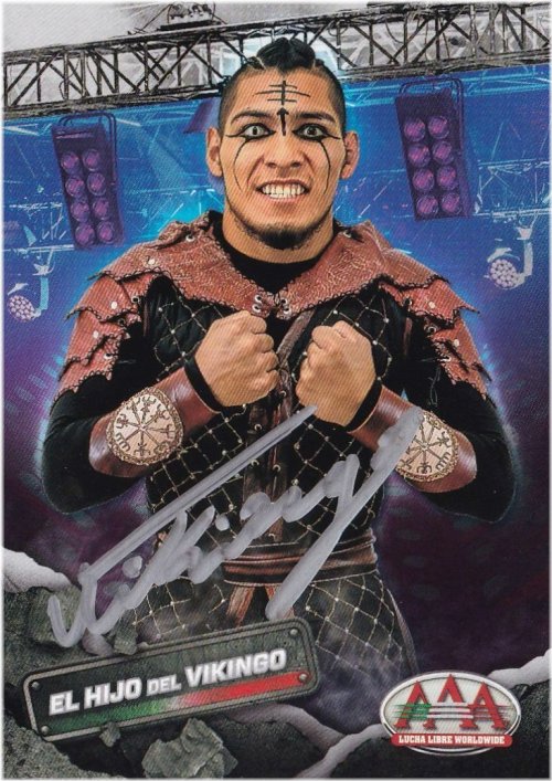 Vikingo's Autographed Rookie Card